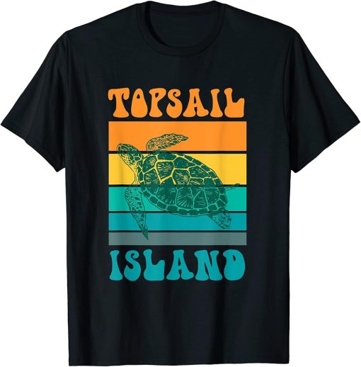 Topsail Island Designs Vacation Beach North Carolina T-Shirt