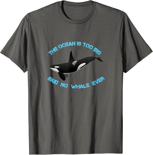 End Captivity Free Orca Whales Tee Shirts Kids Women Men