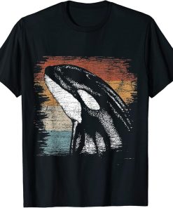 Retro Killer Whale T-Shirt